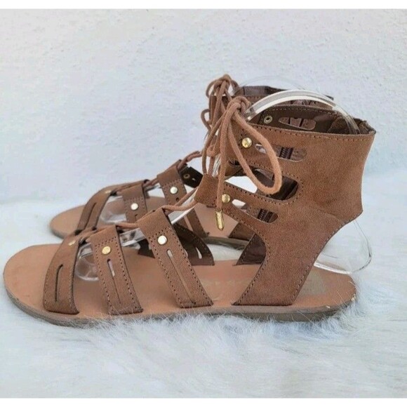 Dolce Vita Gladiator brown sandals wmns sz 8 - Picture 5 of 8